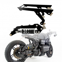 Motorcycle Rear Shock Absorber Suspension 340mm Pro-link Seat Bracket Damping For BMW K75 K100 K1100 Cafe Racer Modified Kits