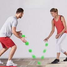 Hexagonal Reaction Ball Speed Agility Training Silicone Ball Coordination Reflex Sports Fitness Training Ball for Child Adult