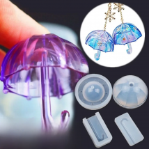 Silicone Mold 3D Umbrella Epoxy Mold Handmade DIY Jewelry Making Fondant Cake Decoration Jewelry Resin Molds For Jewelry Making
