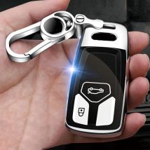 New Soft TPU Car Remote Key Case Cover Holder Shell Fob For Audi A4 S4 B9 A5 A6 Q5 Q7 S6 B6 C6 B8 TT 8S TTS RS Coupe Accessories