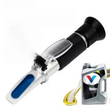 yieryi Hand Held Tester Tool 4 In 1 Engine Fluid Glycol Antifreeze Freezing Point Car Battery Refractometer Antifreeze Tester