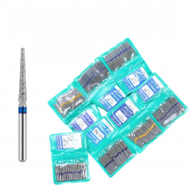 50pcs/bag TR series Dental Diamond Drill Ball Round Dental Burs polishing for High Speed Dental Handpiece tool high quality