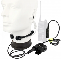 Walkie Talkie Microphone U94 PTT Neck Throat Mic Earpiece Radio Nato Tactical Headset for Baofeng BF-A58 UV-9R Plus GT-3WP UV-XR