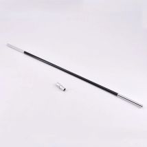 100pcs Appearing Mini Cane Stick (Black,50cm length) Magic Tricks Stage Street Bar Party Accessories Kids Toys Comedy Magia Wand