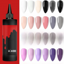 120g Nail Gel Polish Semi Permanent Gel Varnish UV LED Gel Varnish Soak Off Full Coverage Beautiful Nail Polish Gel Lacquer
