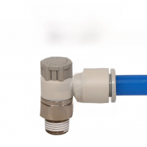 10pcs/lot Speed Controller with One-touch Fitting  Throttle valve Pneumatic fitting AS1201 AS2201F