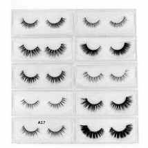 AMAOLASH Eyelashes 3D Mink Lashes Long Lasting Mink Eyelashes Natural Volume Eyelash Extension False Eyelashes Makeup A04