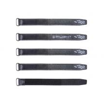 5PCS IFlight Black LIPO Battery Strap Microfiber PU Leather - 10X130mm / 20X250mm / 20X400mm