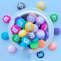 20New Kawaii Cartoon Simulation Candy Series Resin Flat DIY Crafts Scrapbook Hair Bow Center Accessories Embellishment A71-2