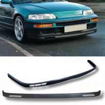 Für honda crx 2 pcs vordere Stoßstange Lippen körper Kit Spoiler Splitter Diffusor hochwertige abs Kunststoff profession elle Tuning Teile