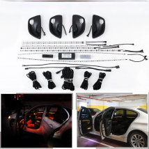 For BMW 5 series F10 F11 F18  2010-2018 Car Automatic Neon Interior Door Decorative Lamp 9-color LED Ambient Light