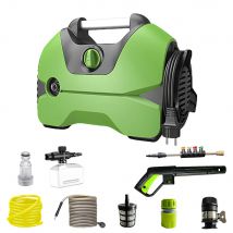 120bar 1400W Hochdruckreiniger Tragbare IPX5 Wasserdicht Für Auto Haus Garten Reinigung Haushalt Auto Waschmaschine 220V