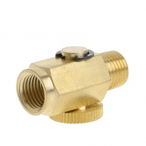 1/4'' NPT Brass Compressed Air Pressure ValveInline Regulator Solid Tool M05 dropship