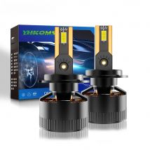 YHKOMS Canbus 30000LM 300W Car LED Headlight H4 H7 LED H1 H8 H9 H11 9005 HB3 9006 HB4 Auto LED Bulb Fog Lamp 12V 6000K