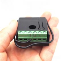 rolling code 12v/24v AC/DC wireless remote control relay switch 1 Channel garage door receiver with open code