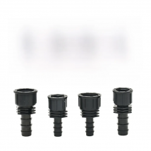 1/2 3/4 Female Male Thread To 1/2 3/4 1 Inch Garden Hose Barb Connector 16mm 20mm 25mm Plastic Hose Fitting 2 Pcs