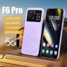 F6 Pro Nuova Versione Globale Smartphone 22G + 2TB 8000mah 4G/5G Dual Sim Cellulare Snapdragon 8 Gen3 Android 14 Telefono Mobile Sbloccato