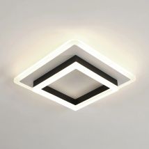 Square LED Ceiling Light Flush Mount, 30W LED Lamp Fixture for Bedroom, Kitchen,Entryway Lighting (Neutral White, 4000K)