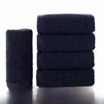 Cotton Black bath Towel Hand Towel Free Design Customized LOGO Makeup Nail Salon SPA Embroidered Name 70x140cm White Bath Towel