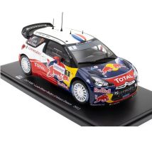 Salvat, sébastien loeb fahrer rallye car, alsace 2012, im maßstab, miniatur aus druckguss, wrc-welt rallye meisterschaft sammlung, blister präsentation mit identifikation basis