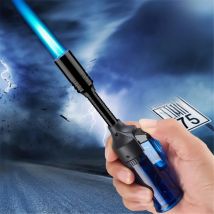 360 Degree Rotation Torch Lighter Jet Flame Butane Gas Lighters Turbo Windproof Refillable Ignition Gun Outdoor Camping BBQ Tool