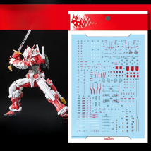 Model Decals Water Slide Decals Tool For 1/144 RG Astray Red Frame Sticker Models Toys Accessories