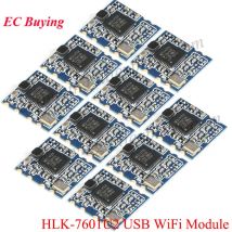10 Stück/1 Stück Mini-USB-WLAN-Wireless-Internet-Modul, unterstützt LINUX2.42.6 WINCE5.06.0 HLK-7601U2 MT7601 MT7601UN für Smart Home