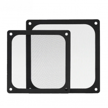PC Dust Magnetic Filter 12CM 14CM 8CM w/ Screws,Magnetic Frame Black Mesh Dustproof Cover for Case Fan 120x120mm 140x140mm,80x80
