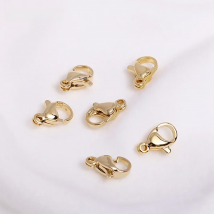 Stainless Steel 10mm/12mm Lobster Clasps,Clasps For Jewelry Making,DIY Bracelet Making Accessories,Jewelry Materials Wholesale