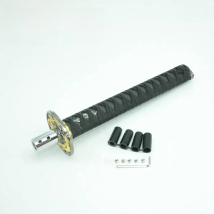 260mm Universal  Lengthen JDM Samurai Sword Shift Knob Shifter Katana Metal Weighted Sport With 12mm Hole