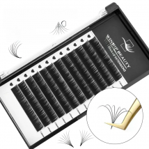 Winky Beauty 8-15mm Long Style Length In One Tray Maquiagem Cilios Silk Natural Individual Eyelash Extension cosplay Make-up