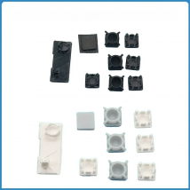For PS3 Slim 2000 3000 4000 Rubber Boot Pad Feet For Sony Playstation 3 Silm  Controller Plastic Button Screw Hole Cap Set