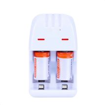 2PCS High quality 3.2V Cr2 rechargeable battery 800mWh lithium ion rechargeable battery + Cr2/CR123A universal smart charger