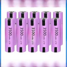 2025 New 35E 18650 3500mAh High Power Discharge Rechargeable Battery with 20A High Current and DIY Nickel Strips