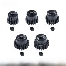 GPM 40Cr Steel Pinion Gear 14T / 15T / 16T / 17T / 18T 0.5M 2mm shaft