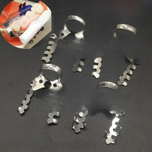 4pcs Dental Multi-functional Rubber Dam Clamp Dental Special Clip Stainless steel Dentist Ortho Materials