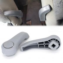 Set For Renault Clio MK2 Twingo MK1 Gray Right Left Seat Adjustment Pull Adjusting Lever Grey Handle Tilt Adjuster Knob Car Part