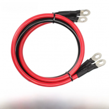 Battery Inverter Cable 8 6 4 2 AWG Stranded Copper Wire Connector  with Solder Ground Jumper Cable for Car RV Boat Starter Solar