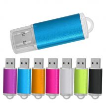 Custom Logo 100% Real Capacity Metal USB 2.0 Flash Drive Memory Stick Pendrive 4GB 8GB 16GB 32GB 64GB Bulk Gifts Storage Disk