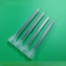 PMF/FMC8-24 Resin Static Mixer Bell Mouth With Female Thread Mixing Tube Nozzles For Duo Pack Epoxies Square Shape Green Color