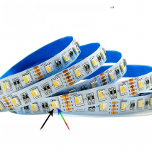 5M 300LEDs Waterproof RGB LED Strip 5050 DC12V 60LEDs/M Flexible Light Belt Led Ribbon Tape Home Decoration 24V RGBW Lamp Strips