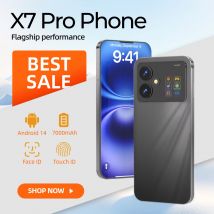 2025 più nuovo X7 Pro 5G Smartphone 16GB + 1TB Snapdragon 8 Gen3 7000mAh 50MP fotocamera versione