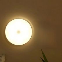 LED Smart Human Body Sensor Night Lights Emergency Automatic Lighting USB Charging Wireless Magentic Suction LED Cabinet Lights