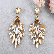 Veyofun Bohemia Crystal Drop Party Bridal Dangle Earrings Fashion Jewelry for Women Gift Wholesale