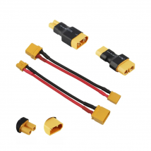 1pcs XT60 to XT30 Connector Adapter Male/Female Plug 10CM 16AWG Silicone Wire Cable for RC FPV Quadcopter CineLog35 Drone Parts