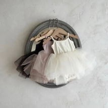 2025 New Baby Girl Summer Sleeveless Dress Kids Casual Tutu Dresses Outfits Children Lace Mesh Birthday Party Dress For Girls