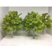 3pcs/5pcs highly10cm/12cm/15cm miniature tree model architecture model railway layout green landscape scenery train model tree