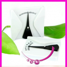 Glasses Measuring Tool Protractor Eyeglass Angle Measurer Ruler For Measuring Pantoscopic Angle Grey Color 15A