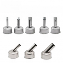 Original ATTEN ST-862D Rework Station Hot Air Gun Nozzle Sleeves Mouth 45 Degree Angle A2600 Convernter Nozzle Welding Tool