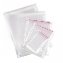 Wholesale Thick Transparent Self-adhesive Cello Poly Bags Clear Plastic Cellophane Packing Bakery Cookie Cards Gift  OPP Bag